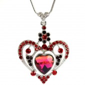 Necklace - Swarovski Crystal Heart Necklace